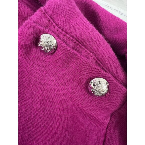 Lauren Ralph Lauren Blouse Women's Size 3X Fuchsia Pink Boat Neck Knit Pullover - Picture 8 of 10